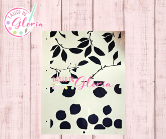 TGF-267 Estencil Textura Limones