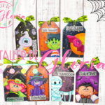 MH-131 Tags Halloween 7 pzas