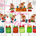 MN-354 Duendes y Regalos Navideños