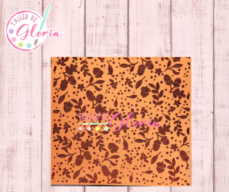 SR-627 Sello Bellotas y Hojitas