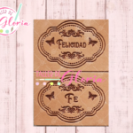 SR-636 Sello Felicidad y Fé