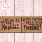 SR-638 Sello Feliz Navidad y Felices Fiestas