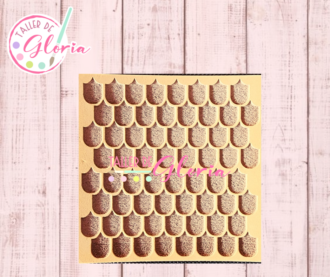 SR-610 Sello Textura Teja