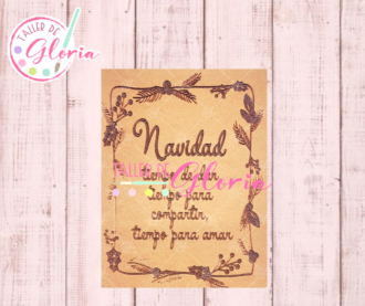 SR-650 Sello Navidad Tiempo de Dar