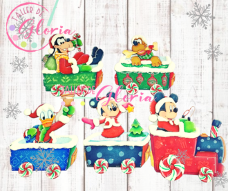 MN-330 Tren Navideño Ratoncitos