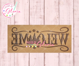 SR-634 Sello Welcome Pinos