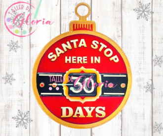 MN-343 Esfera Santa Stop Here