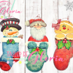 MN-331 Trio Calcetines Navideños