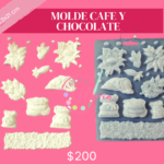Molde Stamperia Café y Chocolate