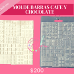 Molde Stamperia Barras Café y Chocolate