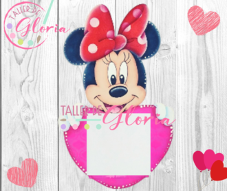 MA-072 Post-it Ratona corazón