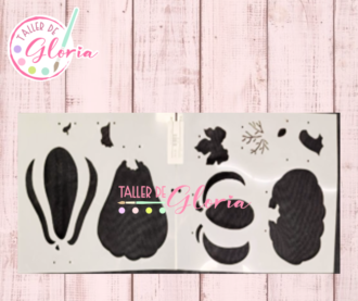 TGH-15 Estencil Par de Calabazas