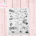 TGH-02 Estencil Arañas y Ojos