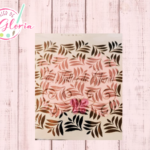 TGM-29 Estencil Textura Palmitas