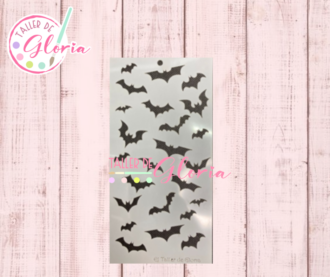 TGH-6 Estencil murciélagos