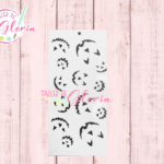 TGH-9 Estencil Caras Calabazas