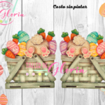 MP-056 Servilletero Canasta Conejo