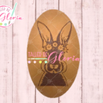 SR-683 Sello Conejita Floral