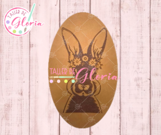 SR-683 Sello Conejita Floral