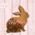 SR-660 Sello Conejo Flores