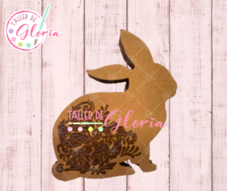 SR-660 Sello Conejo Flores