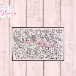 TGT-36 Estencil Textura Marina