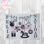 TGN-101 Esténcil Guirnalda #2