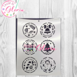 TGN-92 Esténcil Sellos Postales 1