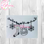 TGN-100 Estencil Guirnalda #1