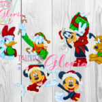 MN-363 Ratones y Amigos para el Árbol Navideños