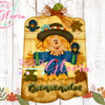 MH-149 Calabaza con Espantapájaros