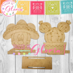 MS-064 Servilletero ratón mexicano