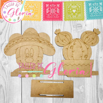 MS-064 Servilletero ratón mexicano