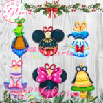 MN-375 Ornamentos Ratoncitos y Amigos