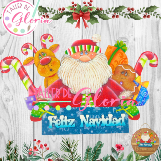 MN-378 Intercambiable Navidad Tradicional