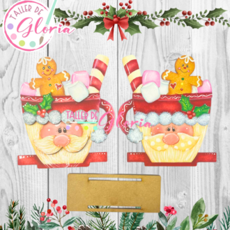 MN-398 Servilletero Taza Santa