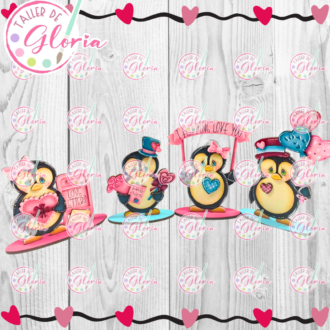 MA-093 Juegos Pingüinos Amor