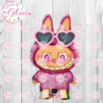 MTO-222 Porta celular Labubu Lentes