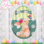 MP-077 Huevo con Conejo Mariposa