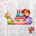 MTO-226 Intercambiable Mini Cumpleaños